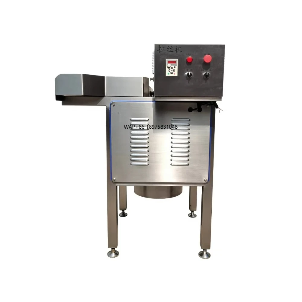Industrial Heat Resistant Large Cooked Chicken Pork Meat Floss Shredder Shredding Making Machine Chicken