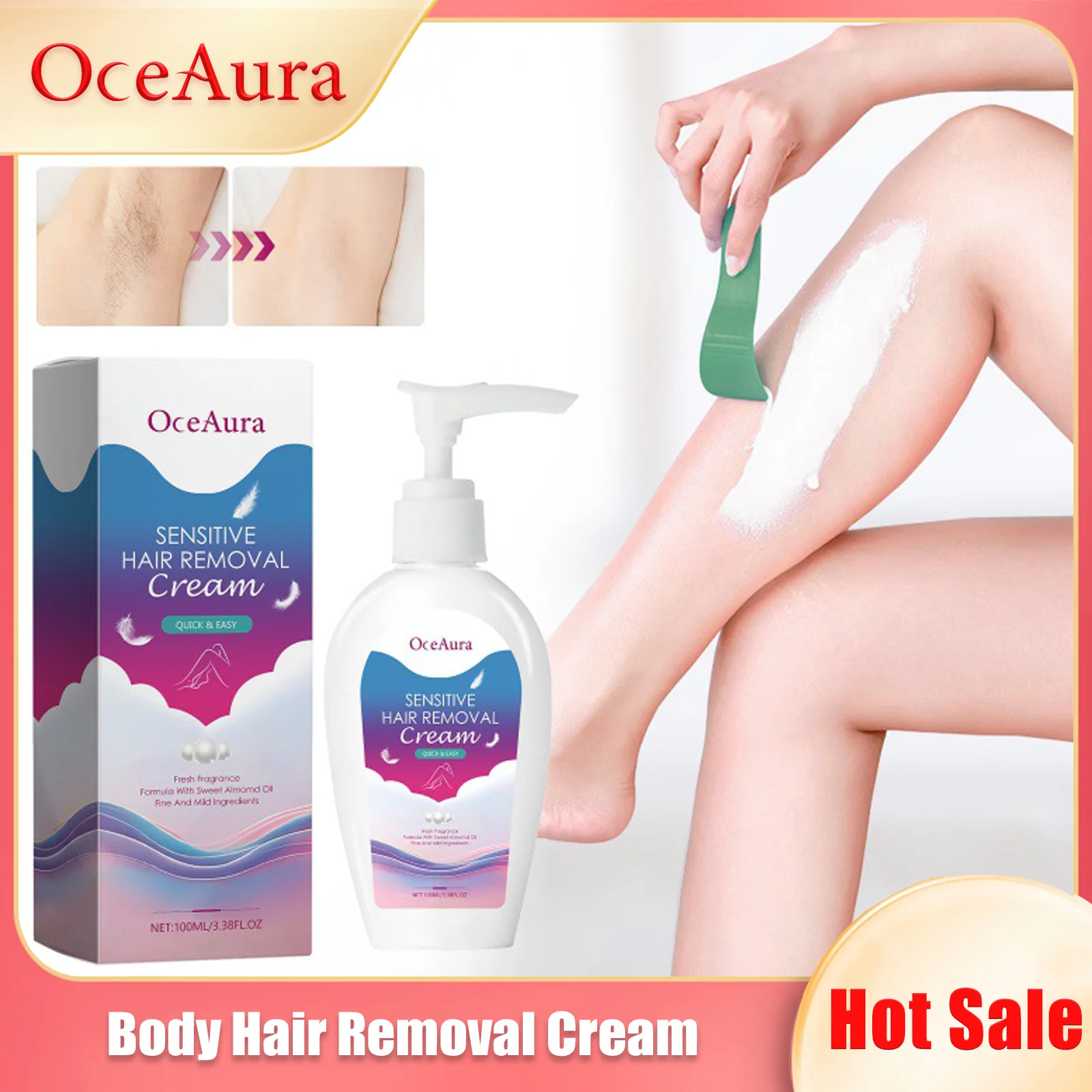 

Hair Removal Cream Eliminate Armpit Private Part Facial Bikini Leg Hair Growth Inhibitor Gentle Smoothing Depilatory Body Lotion