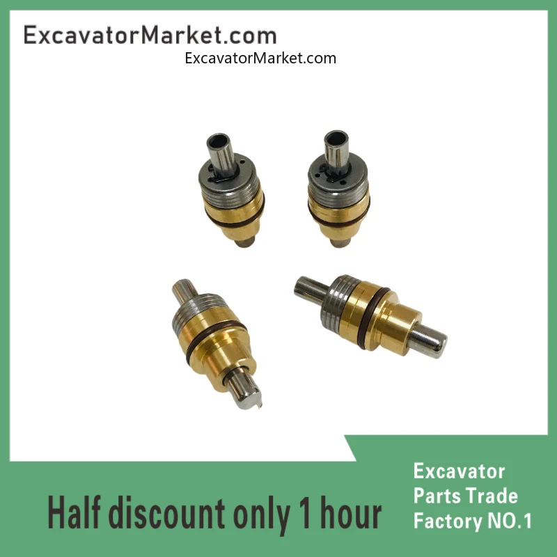 

For Hyundai R R60 150 200 215 225 305-5-7-9 Walking Foot Valve Bullet Accessories Excavator High Quality