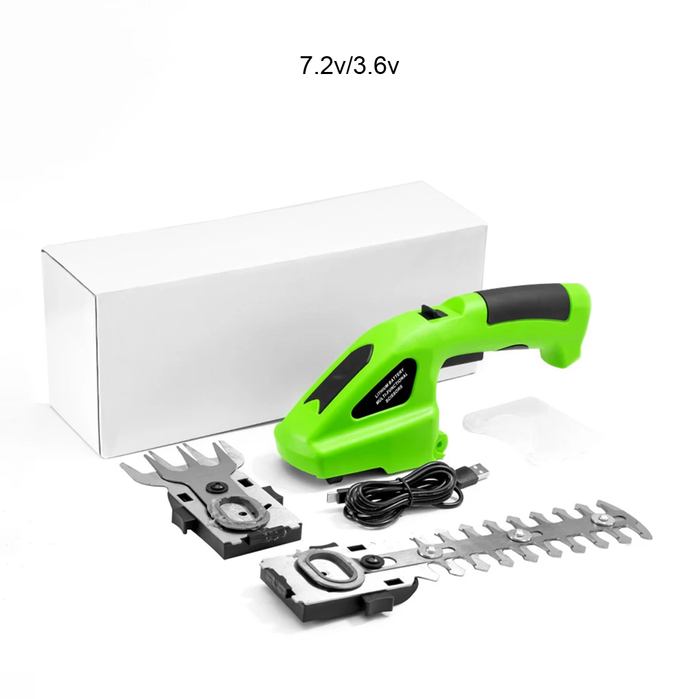 4pack/lot Hedge Trimmer Electric 2-in-1 Tool For Precision Cutting 2-in-1 Electric Hedge Trimmer