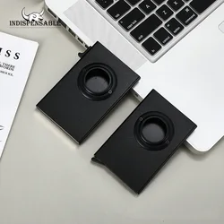 Slim Aluminum Airtag ID Credit Card Holder Mini RFID Wallet Automatic Pop Up Bank Case Business Porte Carte Luxury Minimalist