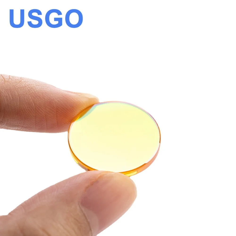 USGO Focus Lens USA CVD ZnSe DIA 12 15 18 19.05 20 FL 38.1 50.8 63.5 76.2 101.6 127mm for CO2 Laser Engraving Cutting Machine