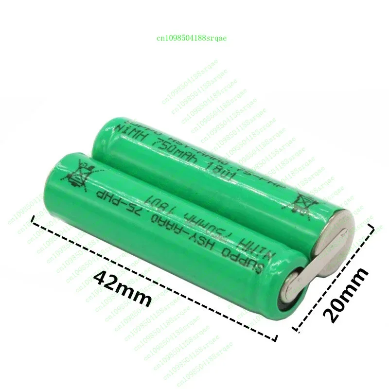 

2.4V 750mAh AAA Battery For HC3410 HC3426 5446 5447 5450 BT9290 Electric ShaverClippers