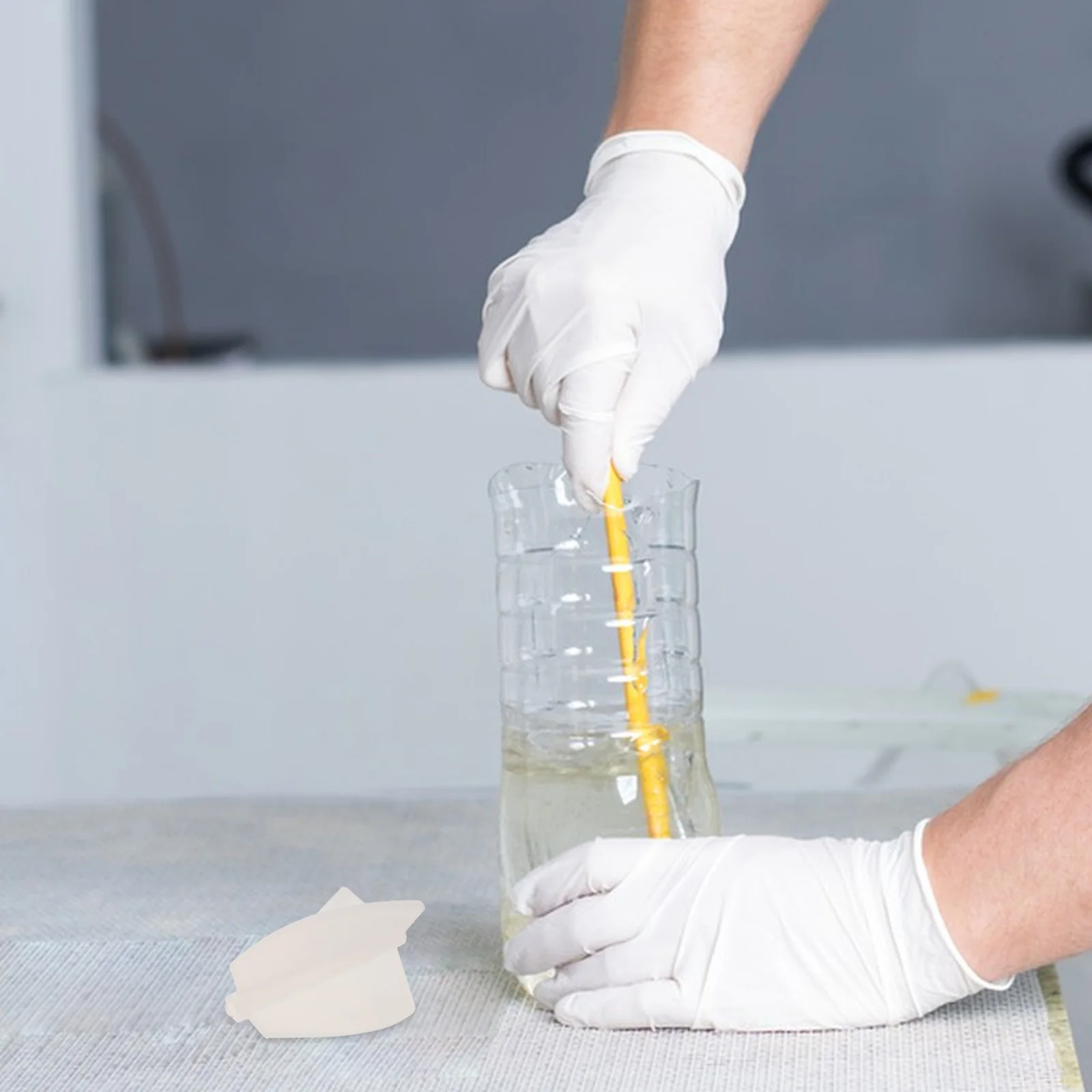 

4Pcs Reusable Silicone Resin Mixer Mold Paint Stirrer Paddle Tool Efficient Mixing Accessory for Epoxy Resin DIY