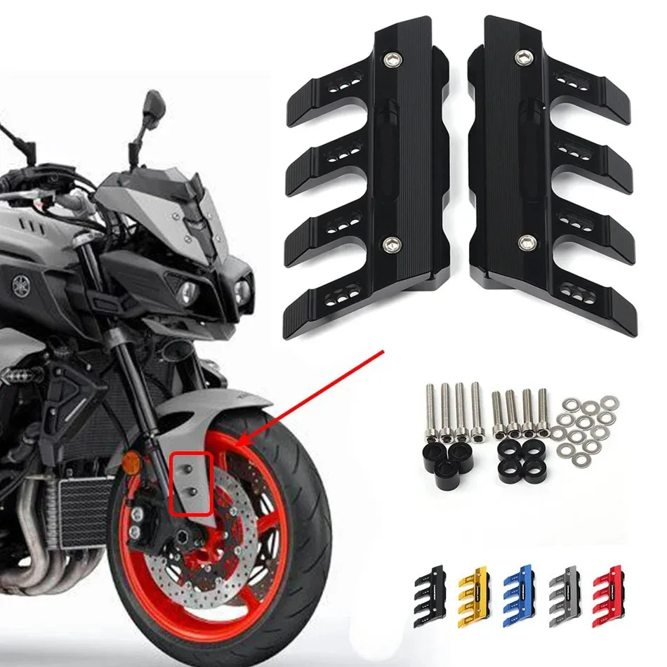 For Hyosung GT125R GT250R GT650R GT650S Motorcycle Mudguard Front Fork Protector Guard Front Fender Anti-fall Slider Accessories