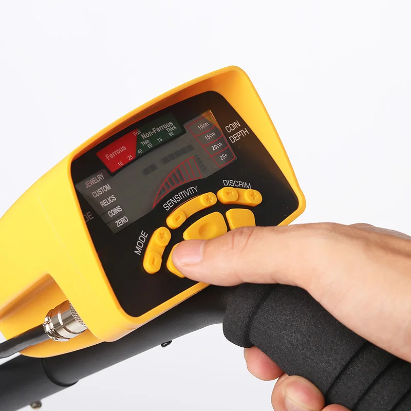 Waterproof Gold Detector Metal Detector With Identify Metal Type Function GTX500