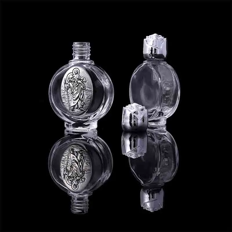 15 types of holy water Jesus bottle religious cross bottle Christian Virgin sculpture bottle, holy water bottle