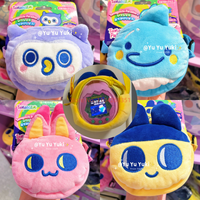 Bandai Tamagotchi Mametchi Meowtchi Plush Toy Electronic Pet Machine Paradise Uni Meets Storage Bag Cute Pendant Xmas Gift Toys