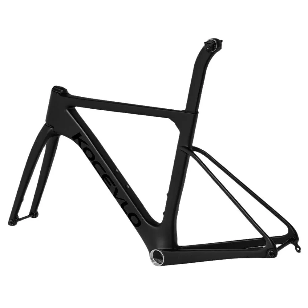 

Bicycle Full Carbon Fiber Frame 700C Ultra-light Road Car Windbreak Disc Brake Racing T1000 Full Carbon Frame
