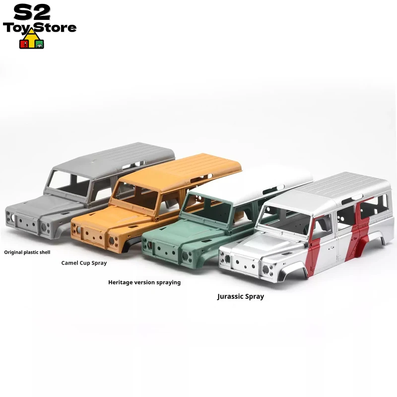 Orlando Hunte SA0040 A03 Defender 1/32 RC Car Body Shell Camel Cup Heritage Edition Jurassic Livery For RC Model Collectors