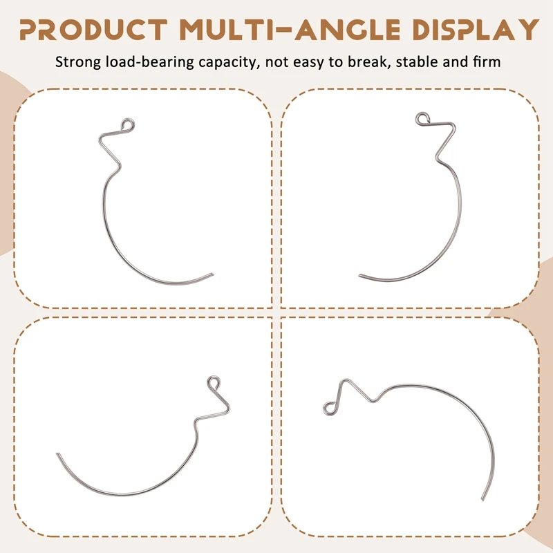 

30 Pcs Monkey Hooks Super Hooks Stainless Steel Monkey Hooks Picture Hangers Wall Hangers Without Nails Wall Hooks