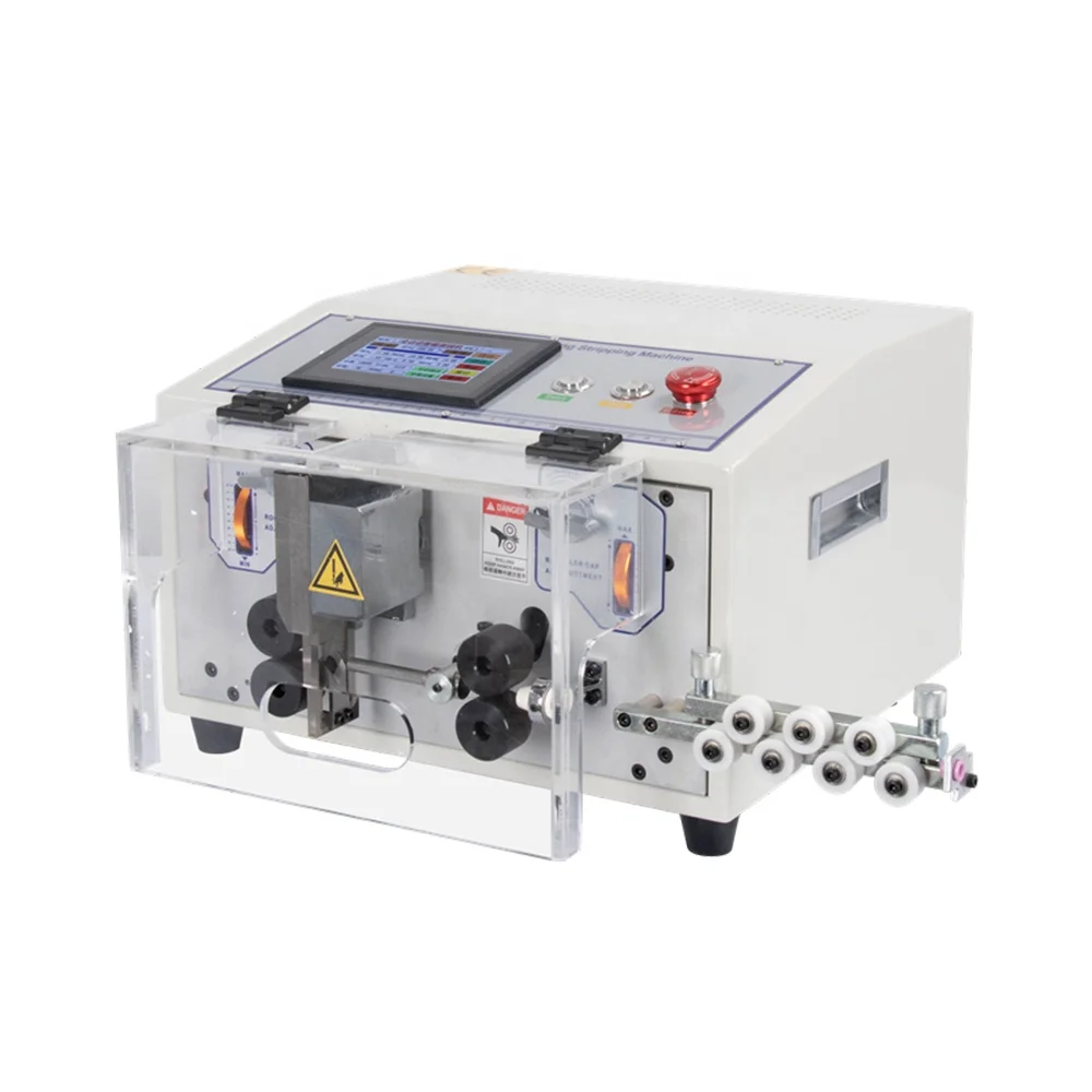 EW-03A+ Touch Screen High Quality SWT508E Wire Stripping Machine Automatic Wire Stripper Cutting Machine