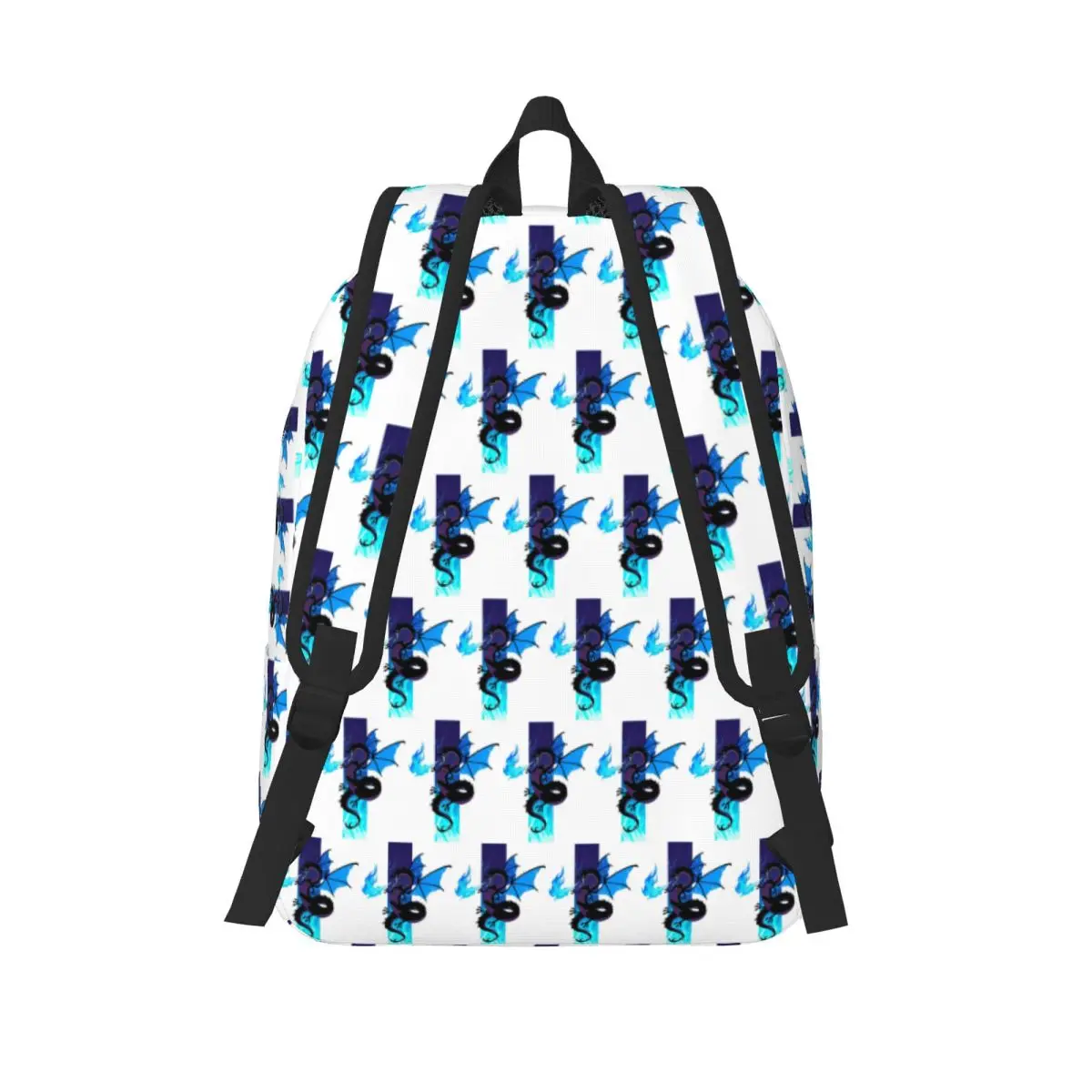 Dabi Dragon Student Backpack School Bag Hiking Travel Daypack for Boys Girls Fashion Bookbag Shoulder Bags