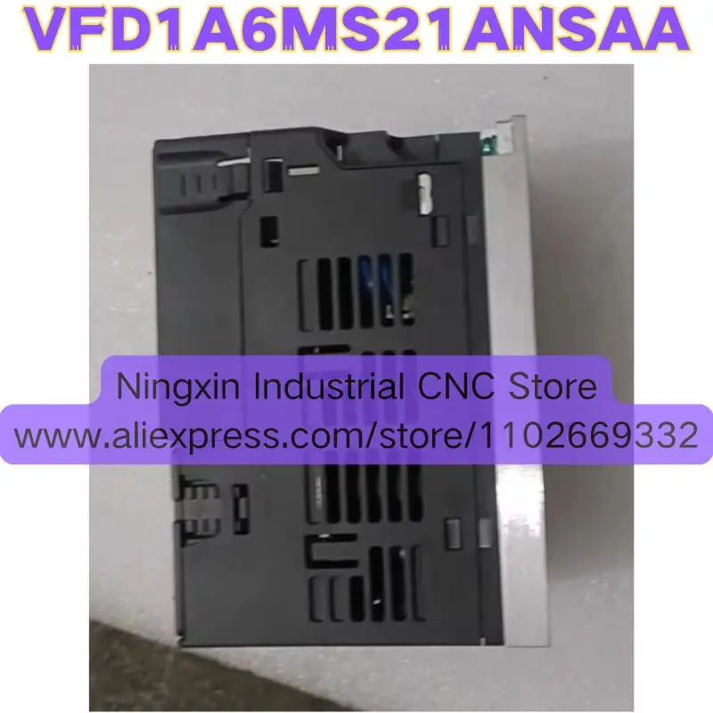 

Second-hand VFD1A6MS21ANSAA Shipped Quickly Inverter Tested OK