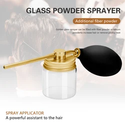 Professional Powder Spray Bottles Portable Hairdressing Tools Hair Building Fiber Spraying Bottle Hair Atomizer for Hair fibers