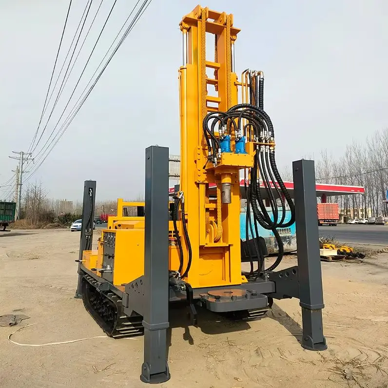 

Customized 180M Deep Water Well Drilling Rig Diesel Hydraulic Rotary Rig Wheel-Type High-Quality Efficient Portable