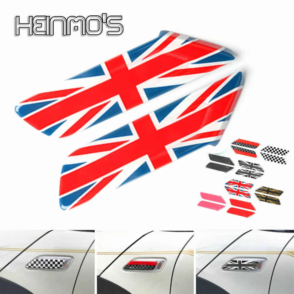 

Для Mini Cooper Clubman F54 наклейка на указатель поворота автомобильные аксессуары наклейка на переднее боковое крыло поворотник крышка 2014-2021