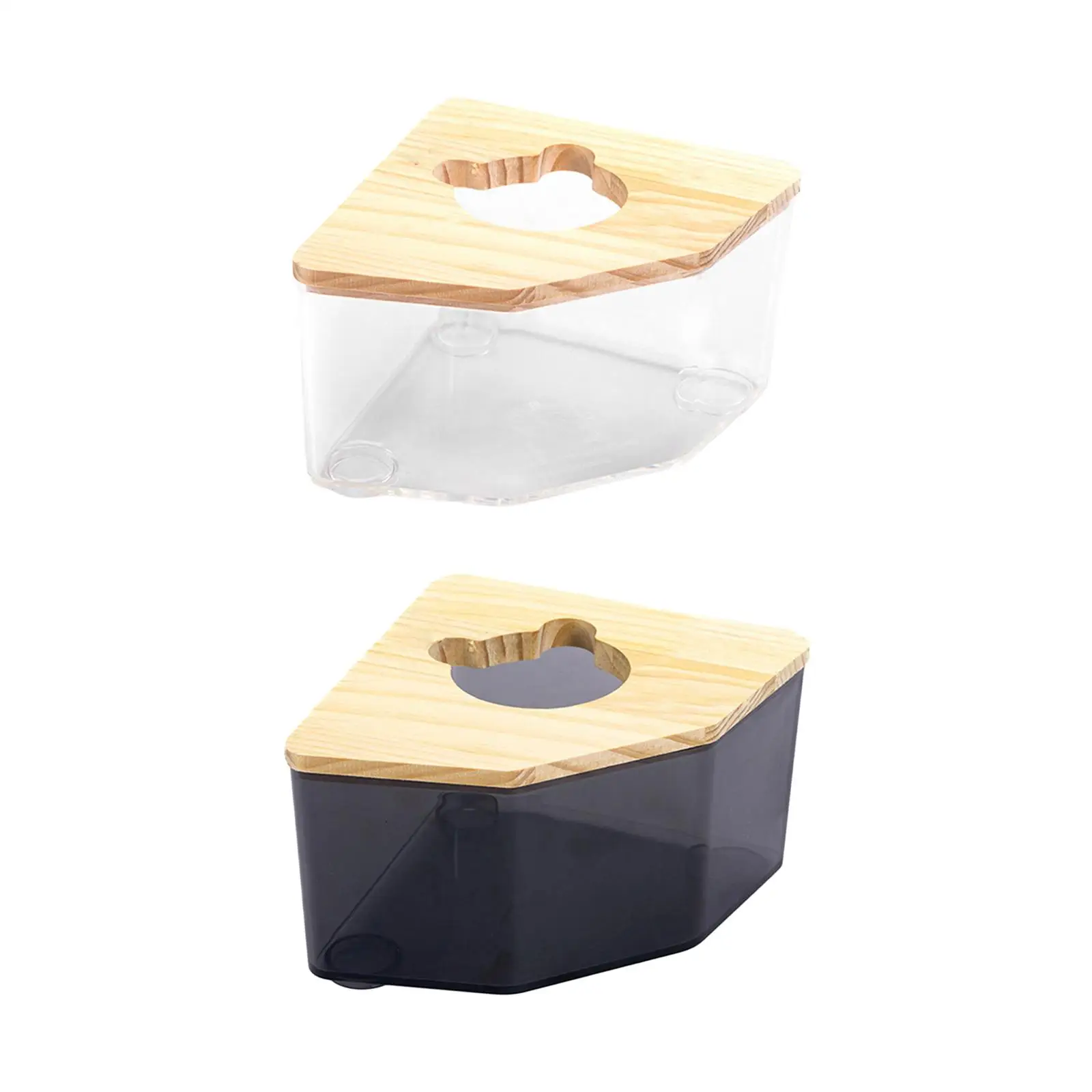 Hamster Bath Toilet Sand Container, Pet Bathroom, Cage Accs, Cute Shape Pet Basin Bathtub for Chinchilla Ferret Mice Gerbil - view 5