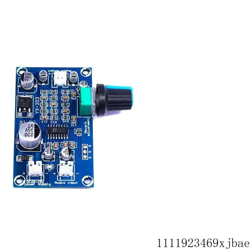 pt2399-モノラルアンプ-プリアンプ-マイク残響ボード-dc-6v-15v-12v