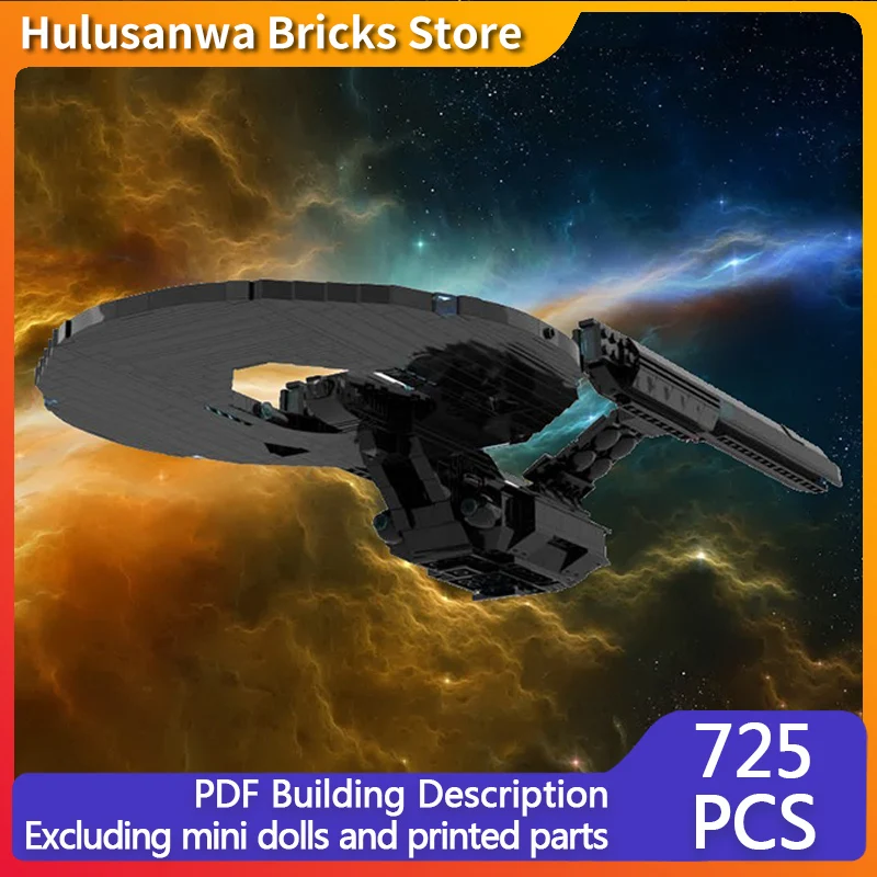 

Популярная модель движения MOC, строительные кирпичи, космический боевой линкор, модульная технология, подарки, праздник, сборка, детские игрушки, костюм