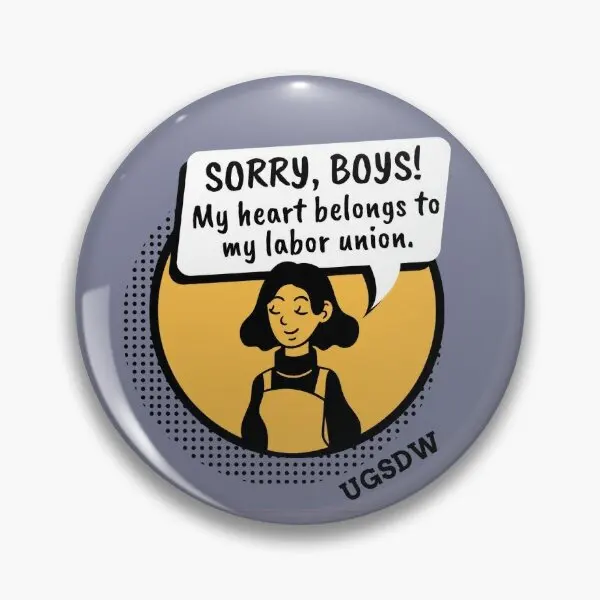 Sorry Boys  Soft Button Pin Decor Gift Women Collar Clothes Brooch Lapel Pin Cute Badge Funny Fashion Cartoon Lover Creative