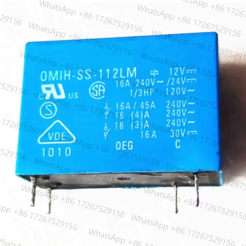 10pcs/lot OMIH-SS-112LM OMIH-SS-124LM 12V 24V 4pins 16A （Brand-new） 100% original genuine relay