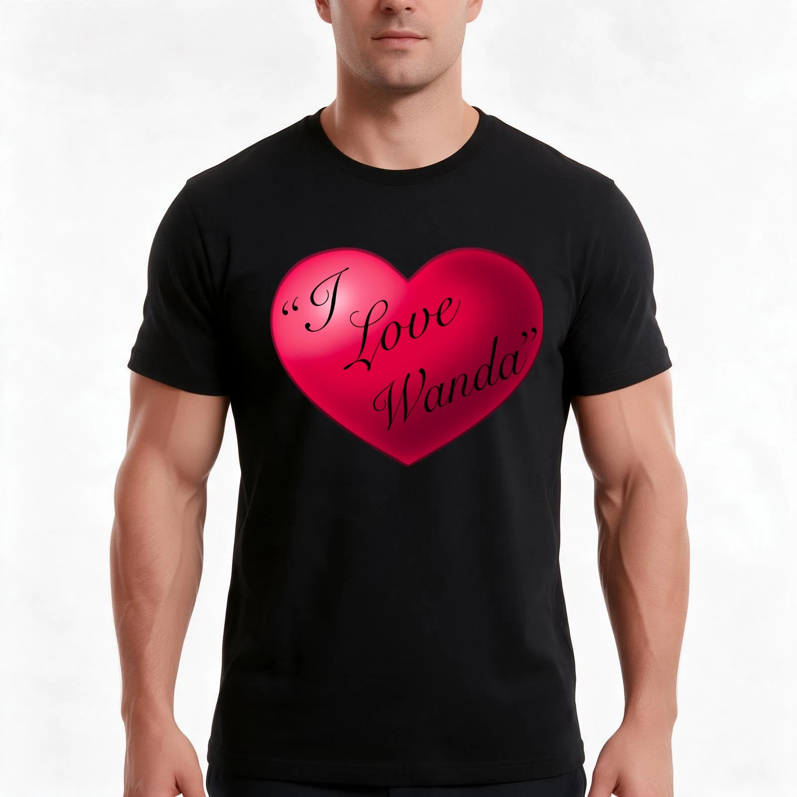 Love Wanda T-Shirt Summer Casual Cotton Tee Oversized Streetwear Tops Vintage Graphic Print Loose Fit Short Sleeve