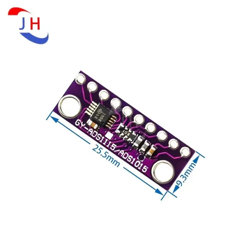 1PCS Purple GY-ADS1015 ADS1015 Ultra-small 12-bit Precision ADC Development Board Module