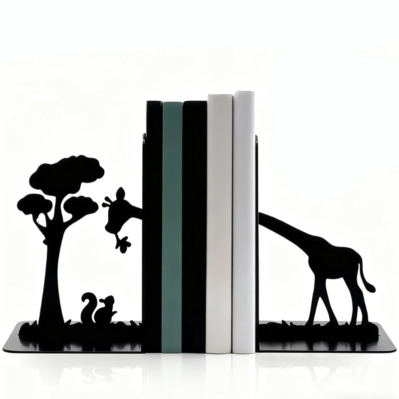  Elegant Display Stand for Displaying Pictures, Cookbooks, Notebooks Bookends