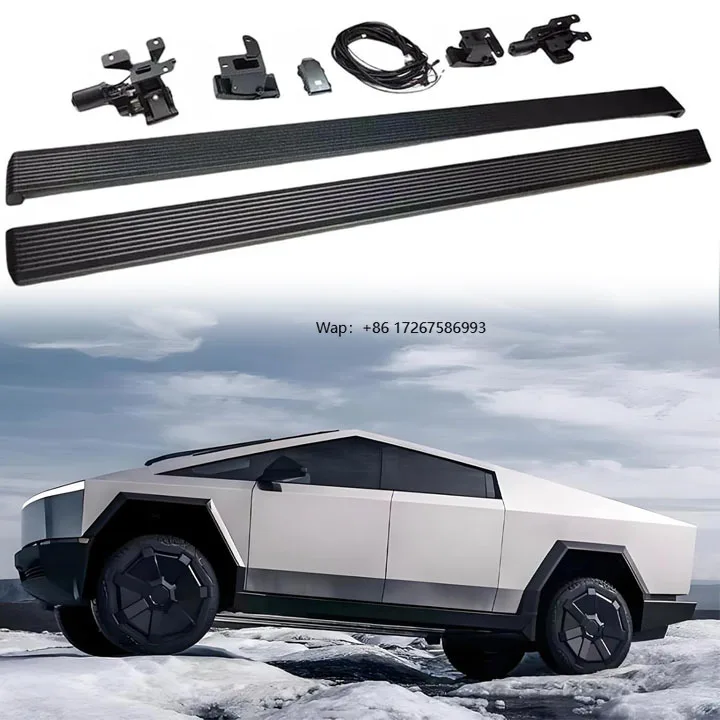 Factory Direct Electric Running Boards Automatic Retractable Power Side Steps for Cybertruck