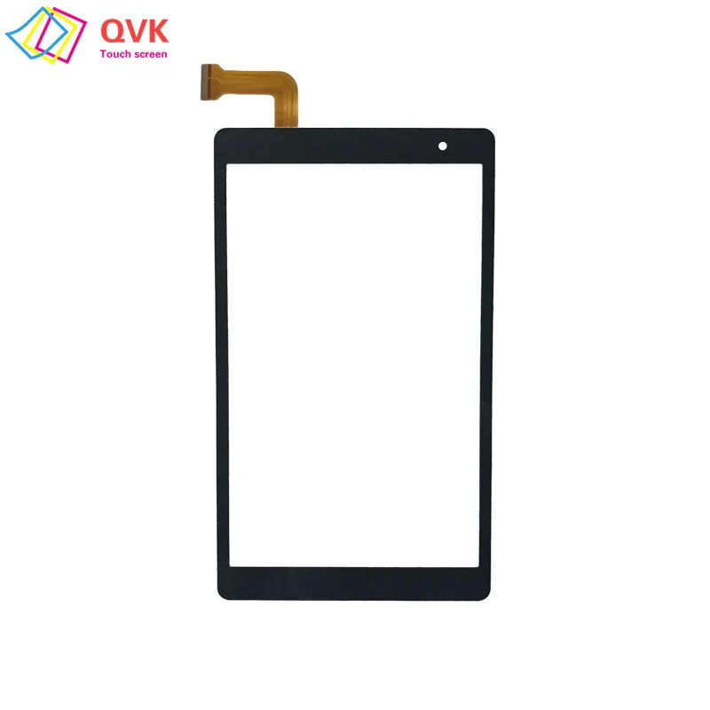 Czarny 8 cali dla tabletu FACETEL W3 3W 2AW6V-M7 pojemnościowy ekran dotykowy Digitizer czujniki Panel 51Pin 30Pin
