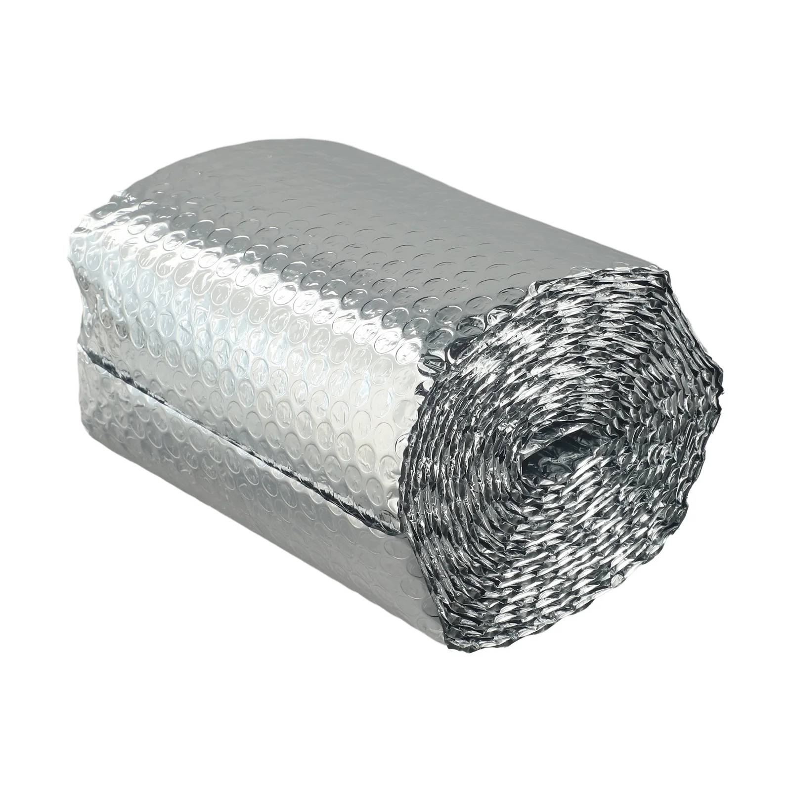1pc 20cm*5m Silver Insulation Film Bubble Foil Insulation Multi-Purpose Double for aluminium Radiator Heat Loft Wall Home