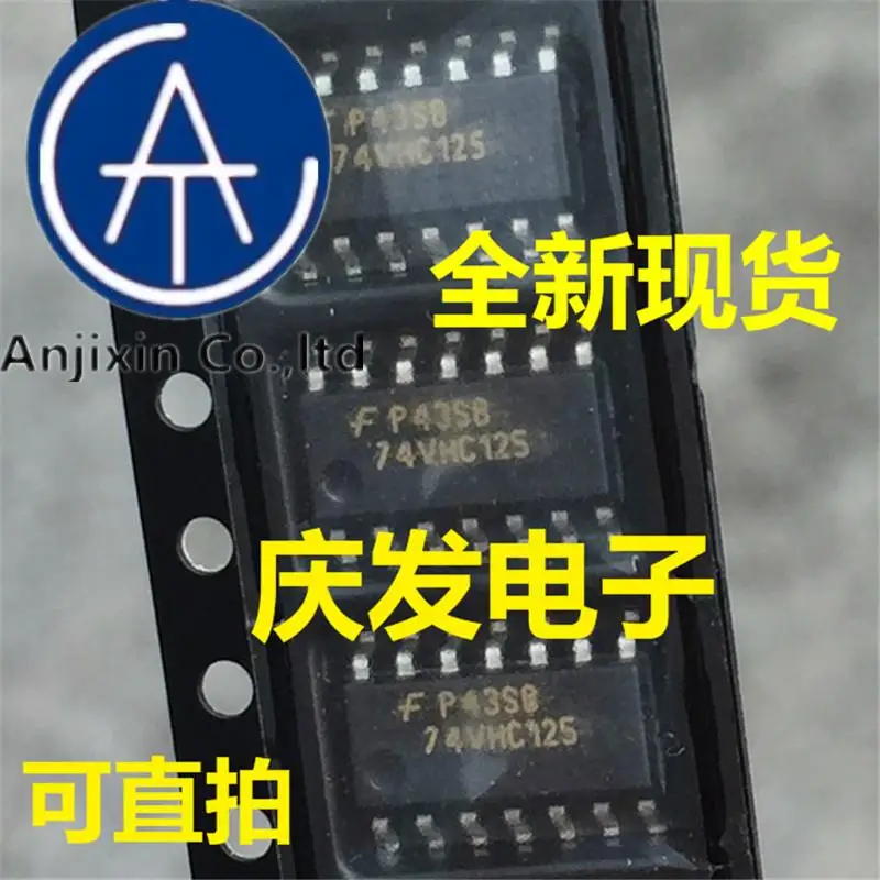 

10 шт. 100% оригинал, новый, в наличии 74VHC125 74VHC125MX SOP14