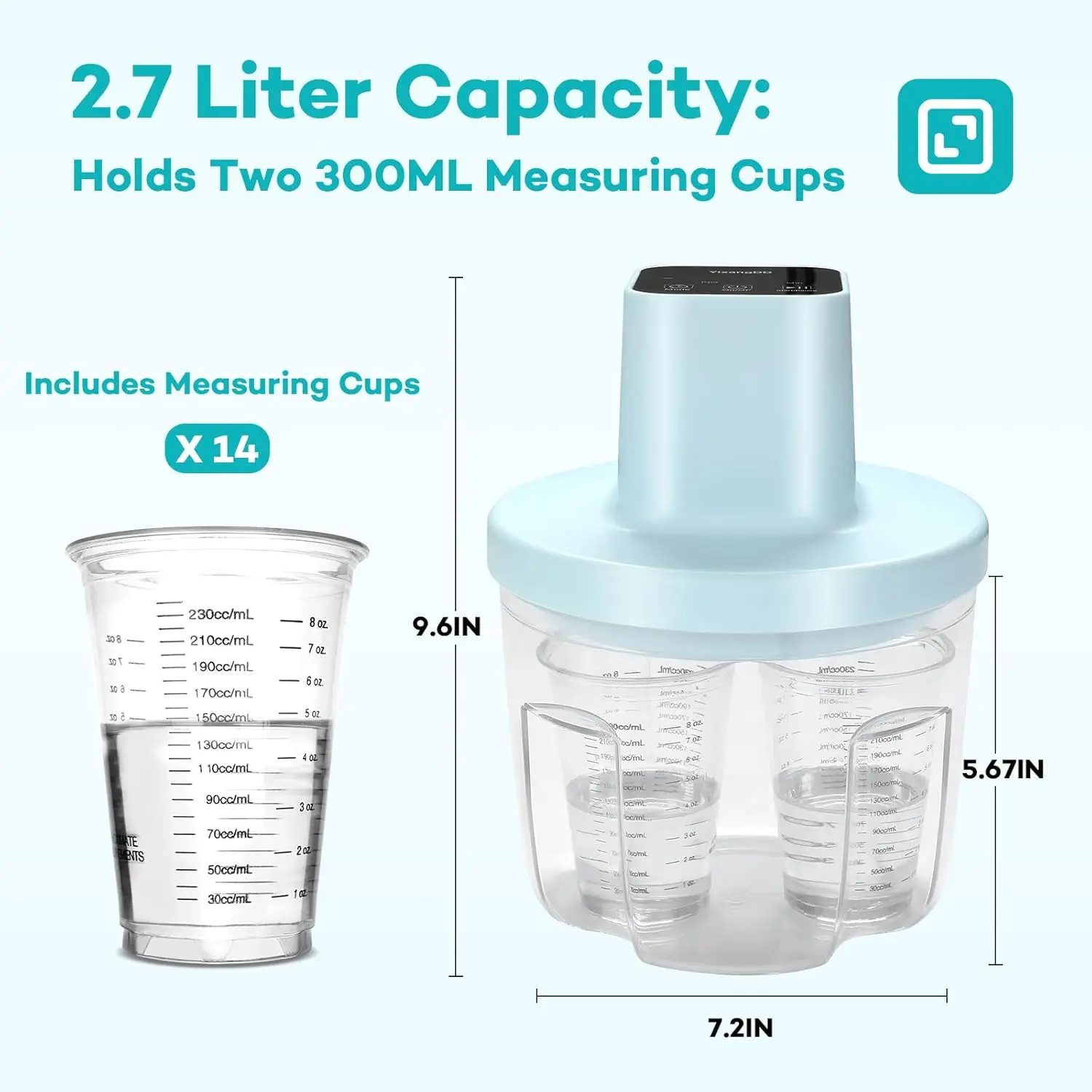 레진 기포 제거기, 디지털 디스플레이 디자인, 5-10분 안에 기포 99% 제거, 96kPa 진공 탈기 챔버, 할인 판매 중