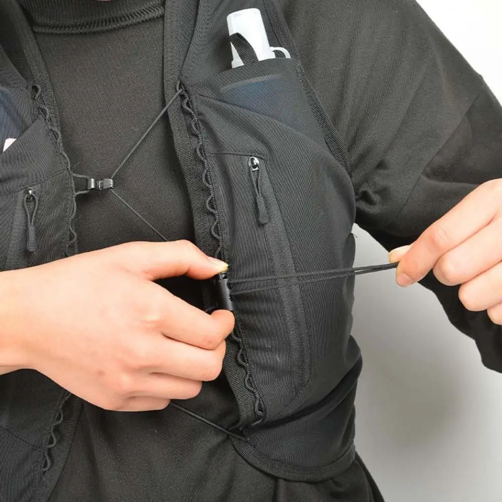 Phones Wallets Hydration Vest Pack Water Bottle Storage Multi Pockets Running Backpack Lightweight Large Capacity