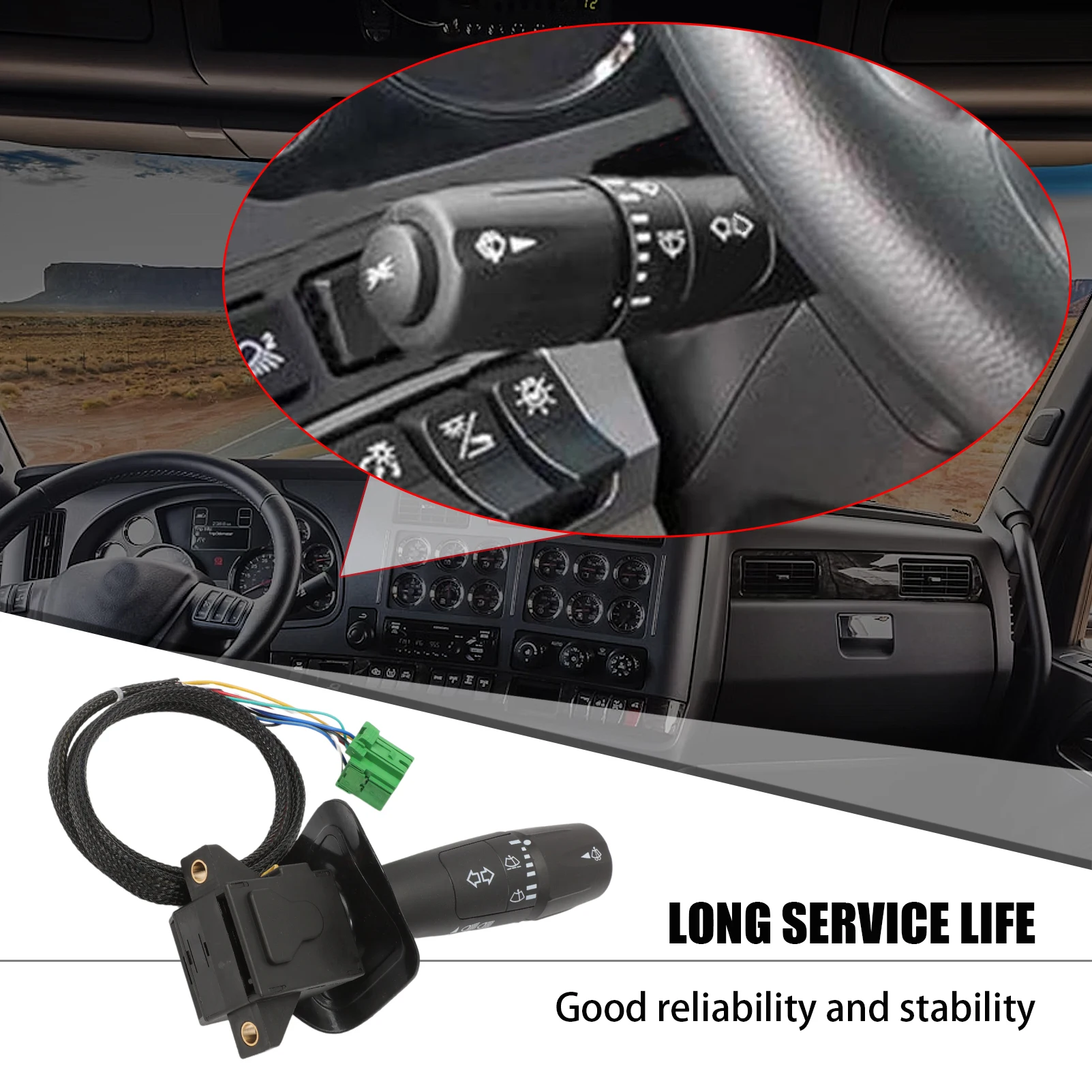 

New Car Accessories Turn Signal Wiper Switch S27764 P27-1067 480908 P271067 P27-6221 For Kenworth & Peterbilt