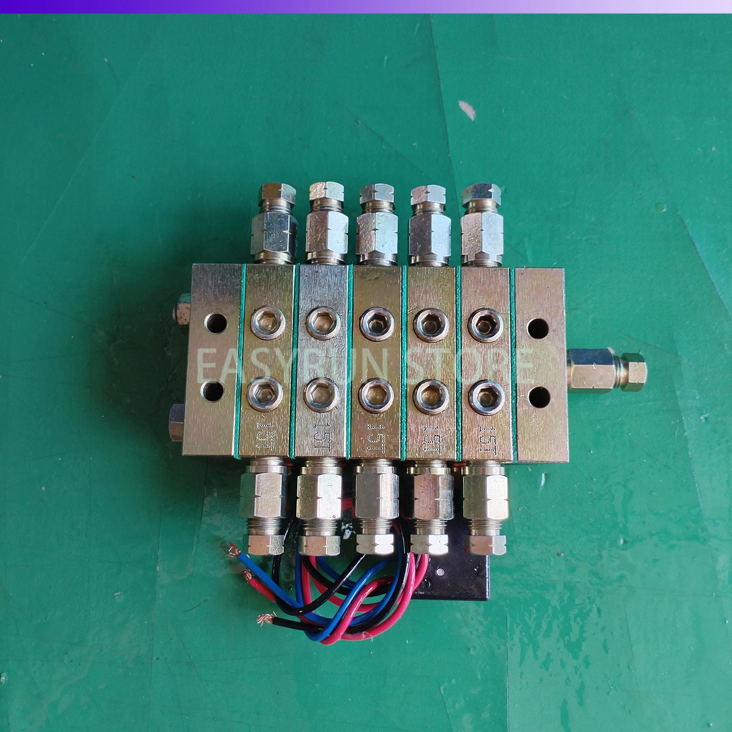 N1000 Series 10 Outlets With sensors 250bar Grease Lubrication Distribution Divide Valve For Central Lubrication