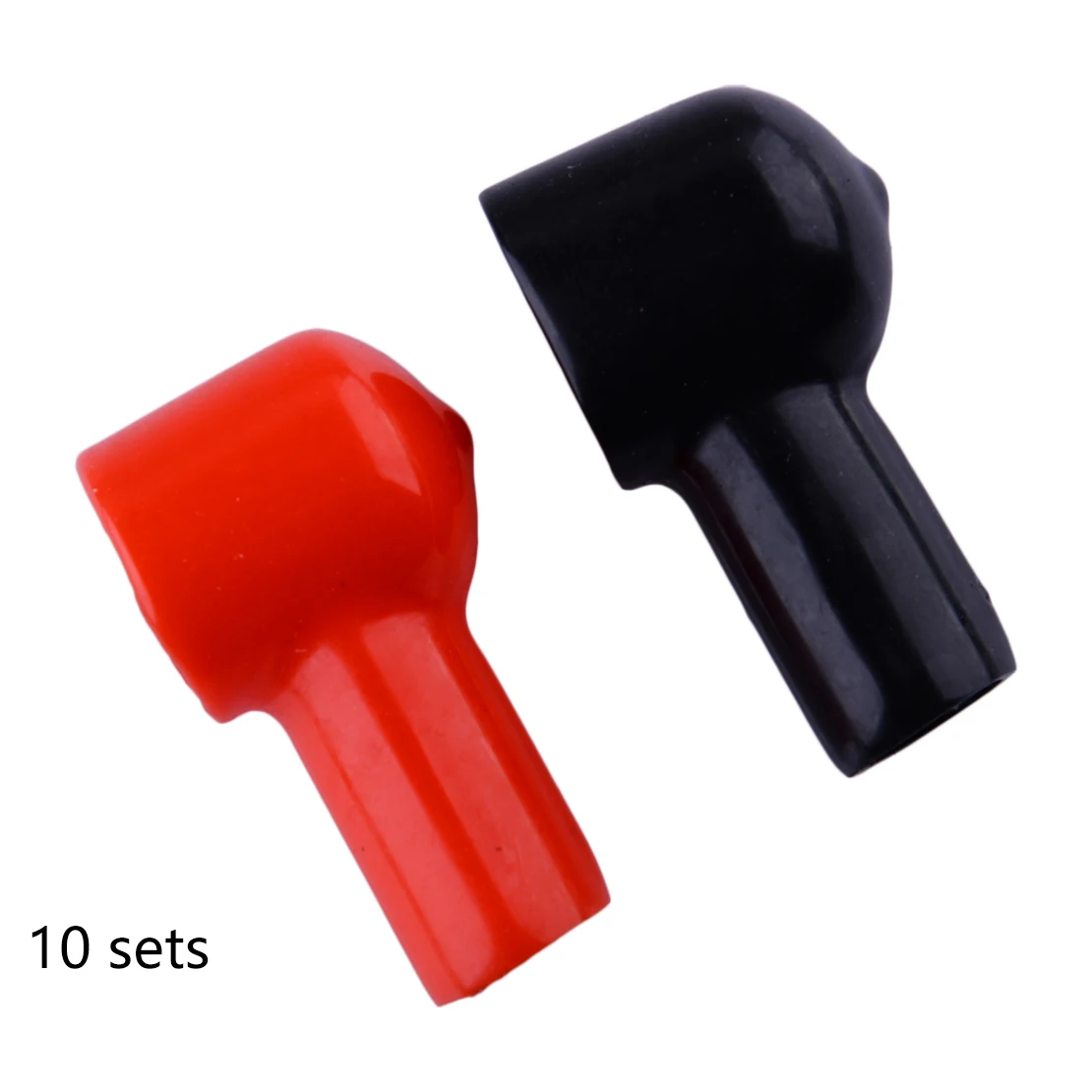 20pcs Universal Battery Terminal Cover Flexible Boot Insulating Protective Lug Cap for Car Truck SUV Boat Motorcycle ATV Scooter