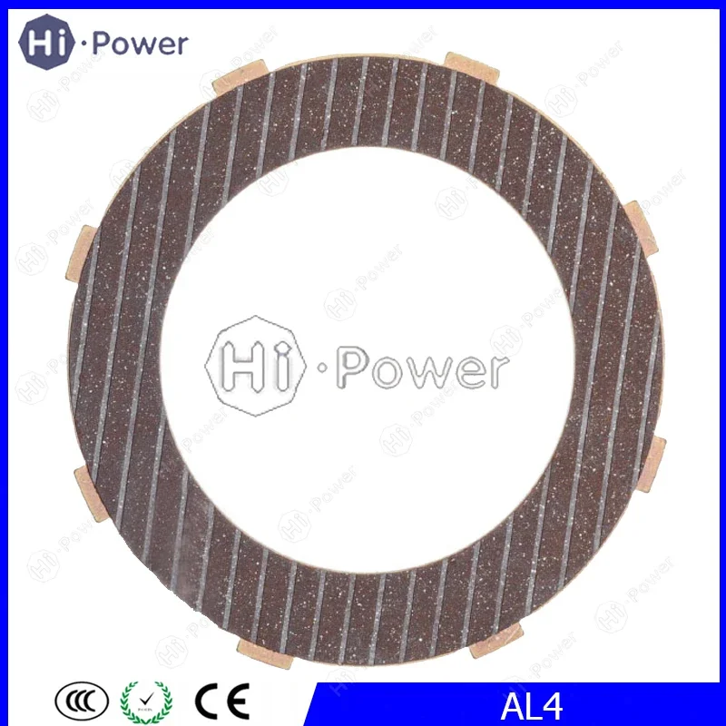 2pcs DP0 AL4 Transmission Friction plate E2 4th Clutch External 7700101427 2307.F8 304705-160 155705-160 82mm 8T 1.6mm 97-up