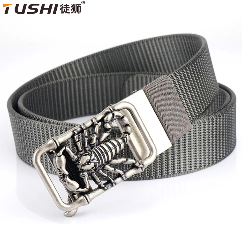 

TUSHI New Men Belt Army Outdoor Tooling Jeans Tactical Multi Function Combat Survival Marine Corps Canvas For Nylon Male Luxury