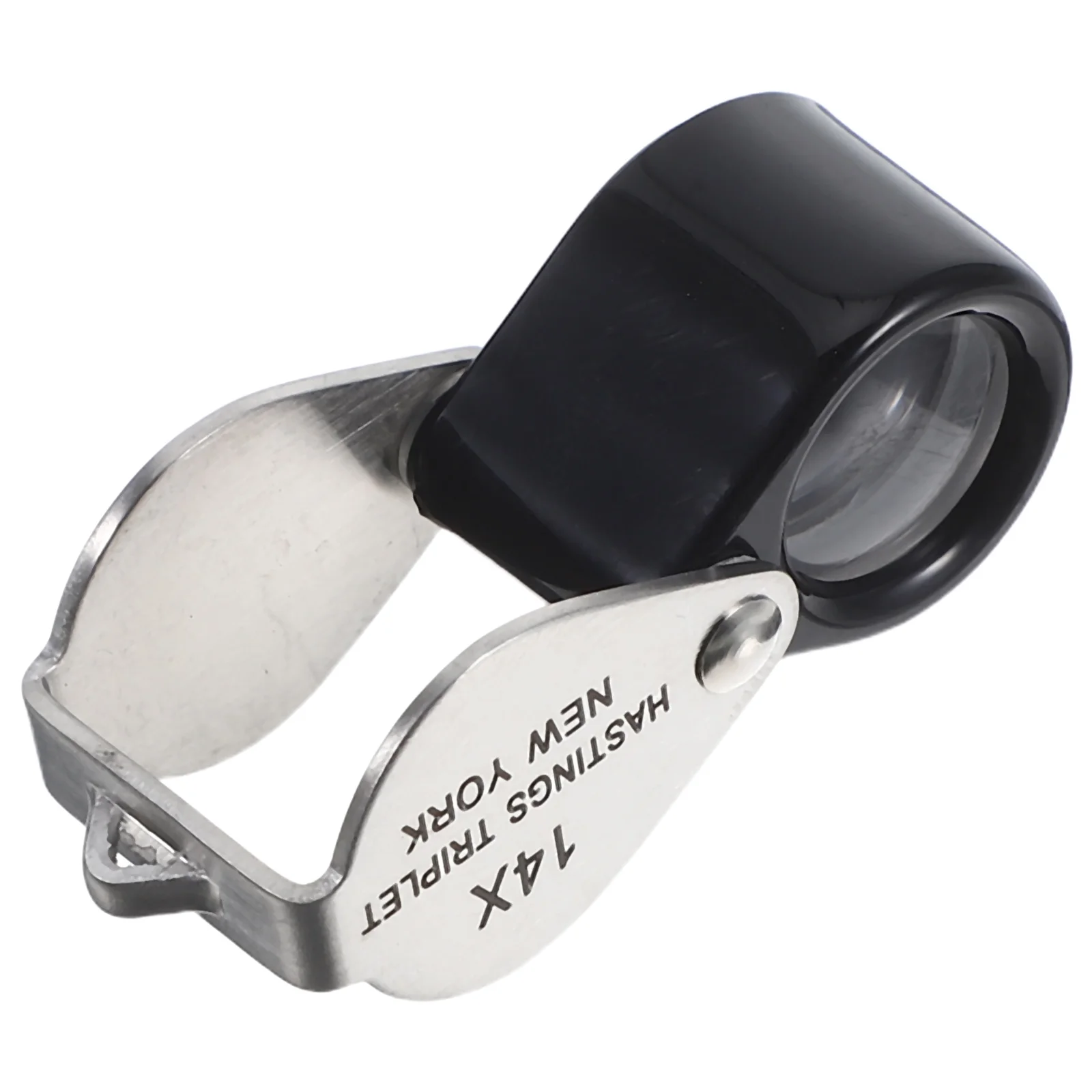 

14x складная ювелирная лупа, лупа для драгоценных камней, штампы, сбор монет, карманный размер, прочная ювелирная лупа, ювелирные лупы