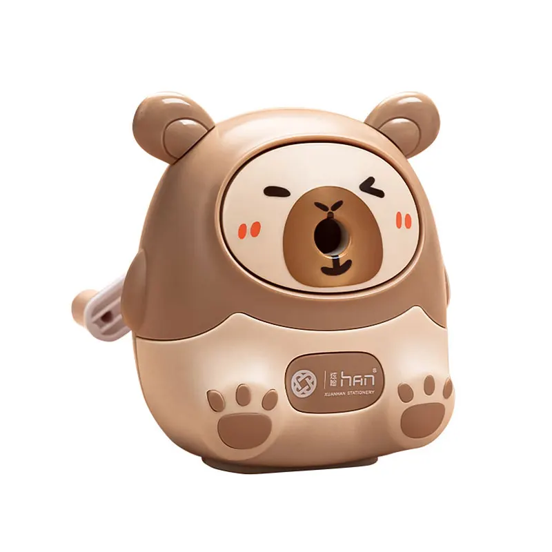 Pencil Sharpener Creative Capybara Kawaii Stationery Office School Supplies Korean Stationery 80*80*100mm