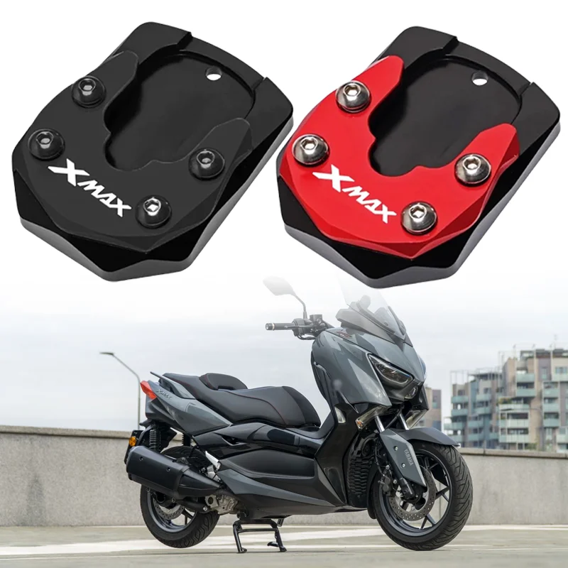 

Motorcycles Accessories Side Stand Enlarge Pad Enlarge Plate Kickstand Extension Fit For YAMAHA XMAX 125 250 300 400 2023 2024