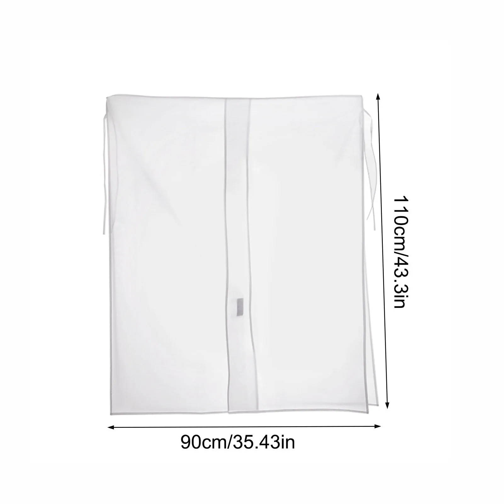 Hanging Clothes Bag Organizer Garment Suit Dust Cover for Closet