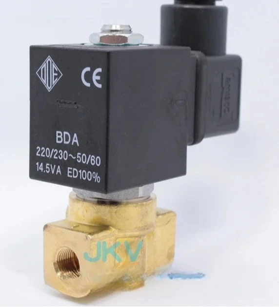 Brass wire buckle two normally closed solenoid valves 21A3KV30 24V 110V DN6