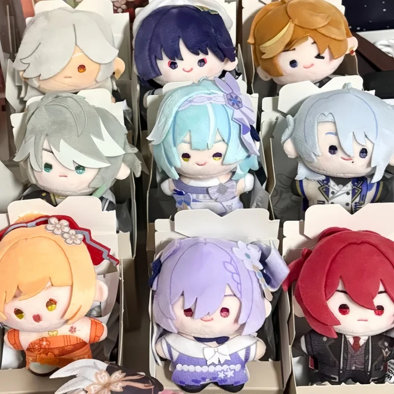 Genshin Impact Gorgeous Night Banquet Series Wanderer Plush Keychain Blind Box Collectible Anime Figure Birthday Gift For Fans