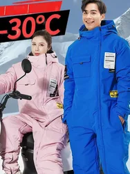 Winter Motorcycle Jacket Windproof Suit Snow-proof Clothing Cold-proof Electric Vehicle Windbreaker Skiing Riding Clothing