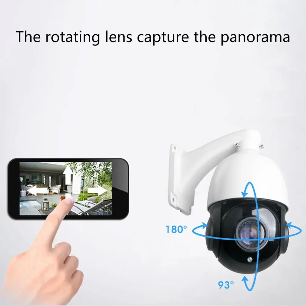IP67 4.5 Inch PTZ POE Network Camera 5MP 4.7-94mm Optics Lens 30X Zoom Camera IP 2 Ways Audio 100m Night Vision Xmeye
