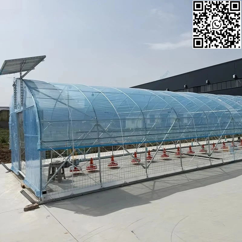 Custom 2026 Hot Selling Mobile Chicken Coop Newly Designed High Load Bearing Deformation Resistant Material Easy Move Coop