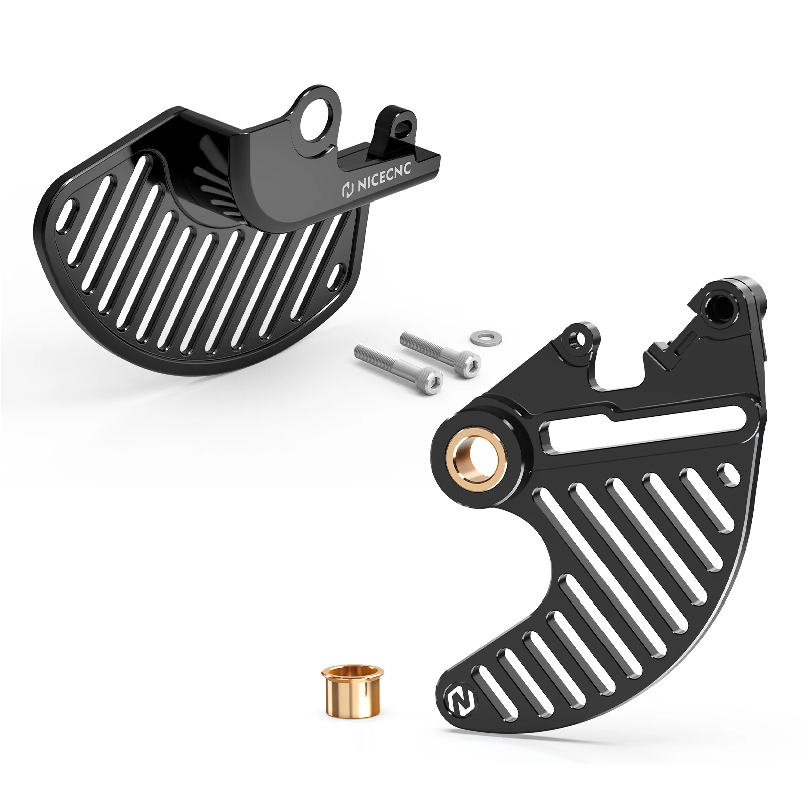 NICECNC Voor 2025 2024 KTM EXC 300 6D TPI XCW XCFW EXCF 500 450 350 300 250 200 150 125 SX XC SXF Voor- en Achterrem Schijfbescherming K
